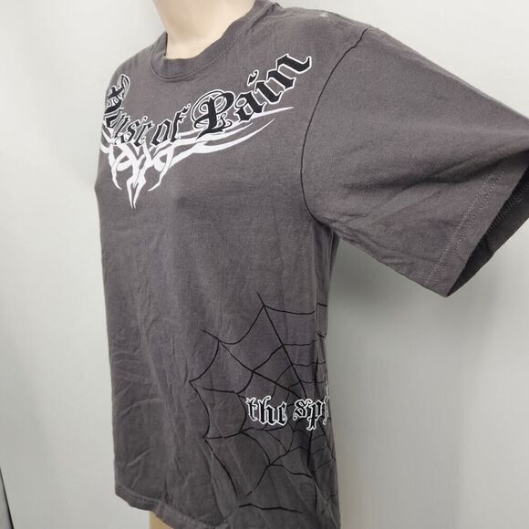 Brett Sbardella The Spyder Submissions Team MMA T-Shirt Women's Size Small Gray - Picture 3 of 8